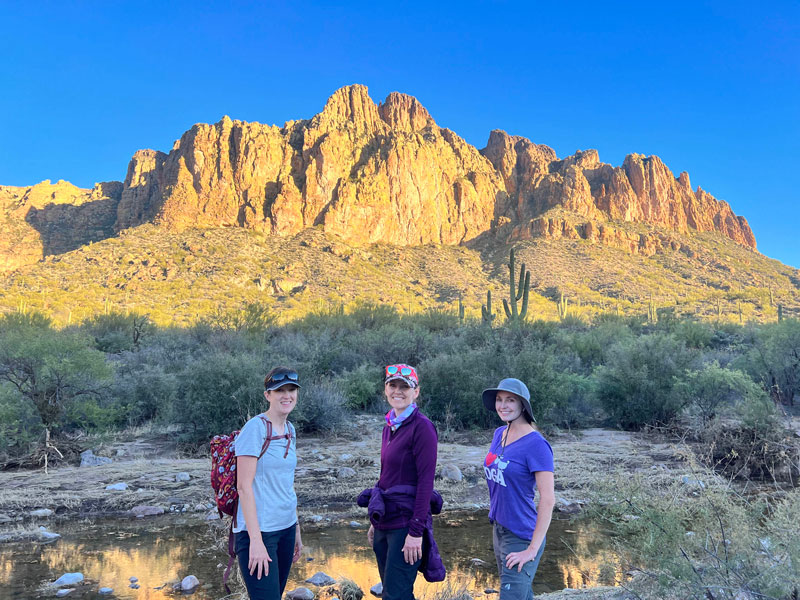 Sunset along Cavalry Trail