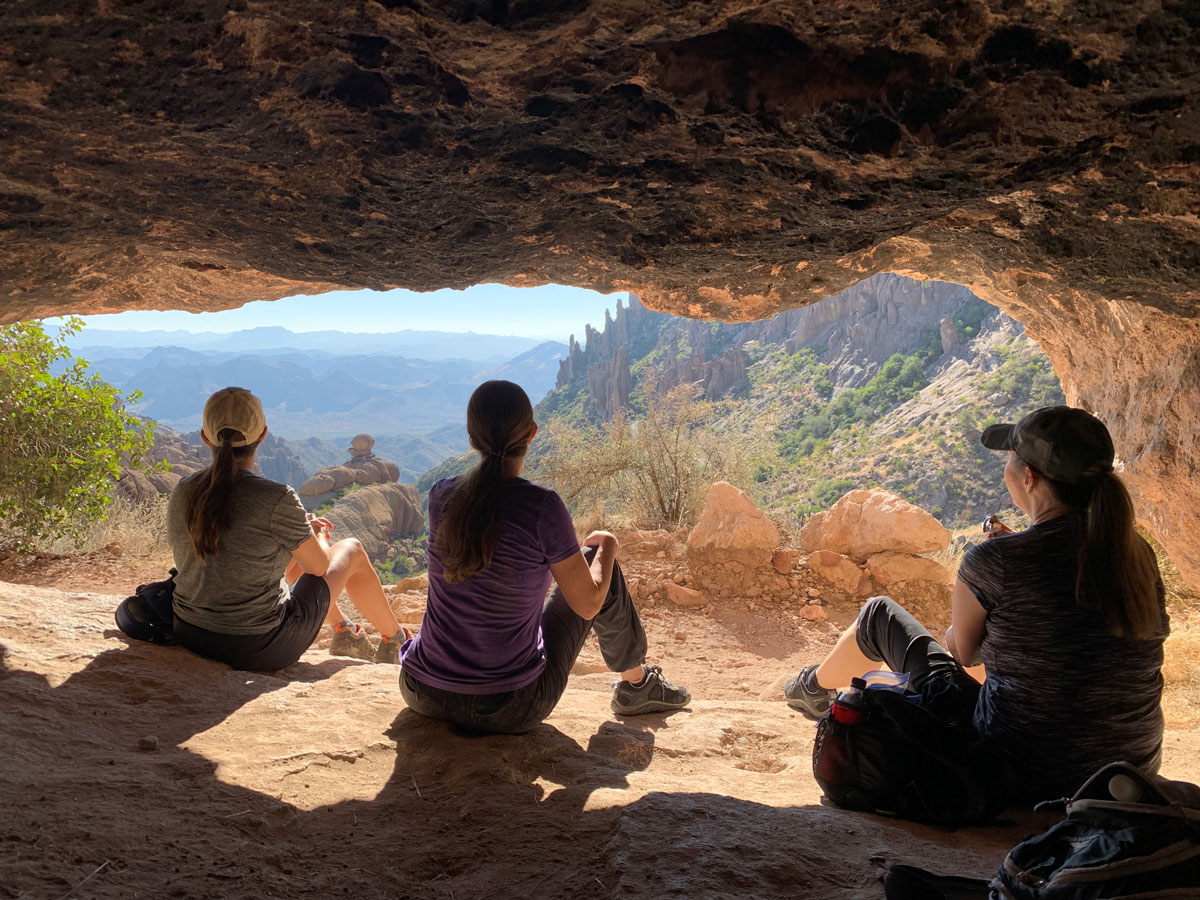 Cave along Peralta Trail