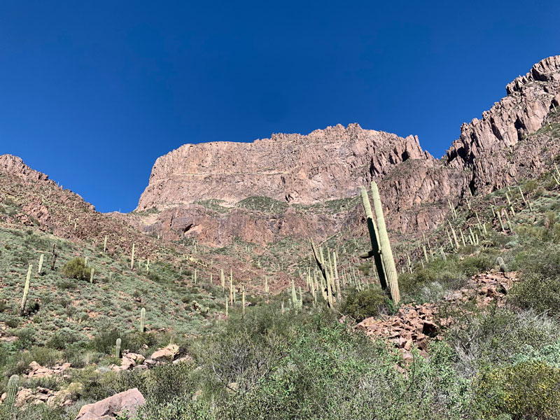 View of Flatiron from Monument Canyon