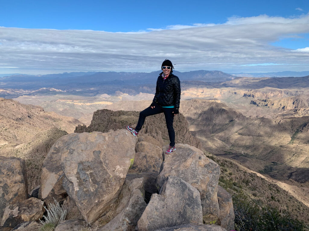 Summit of Superstition Peak 5057