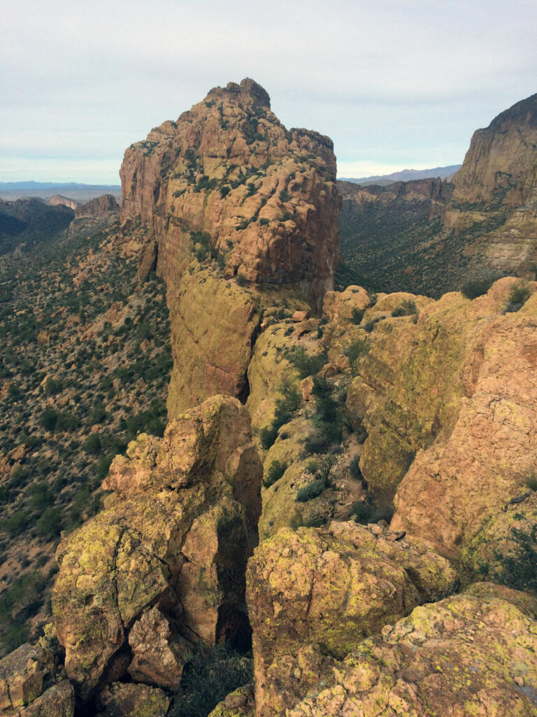 Battleship Mountain in the Superstition Wilderness