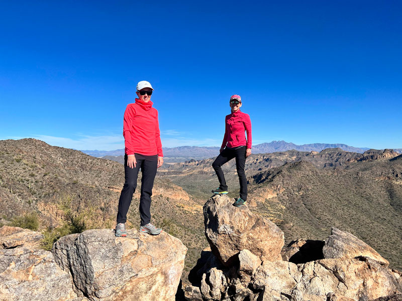 Wind Cave Summit of Pass Mountain Ridgeline Trail