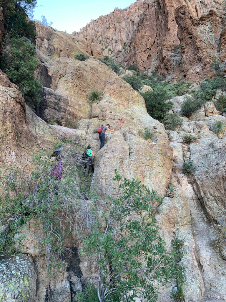 Trail up Picketpost Mountain