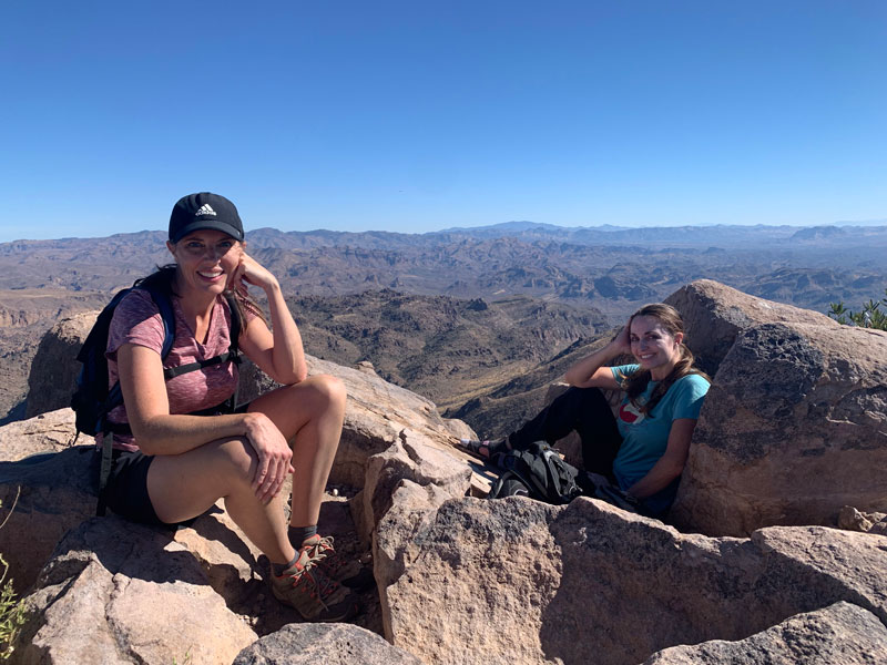 Summit of Superstition Peak 5057