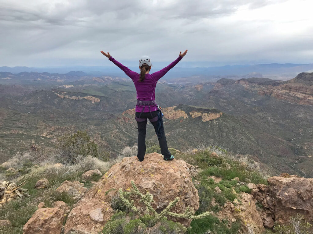 Summit of Weaver's Needle