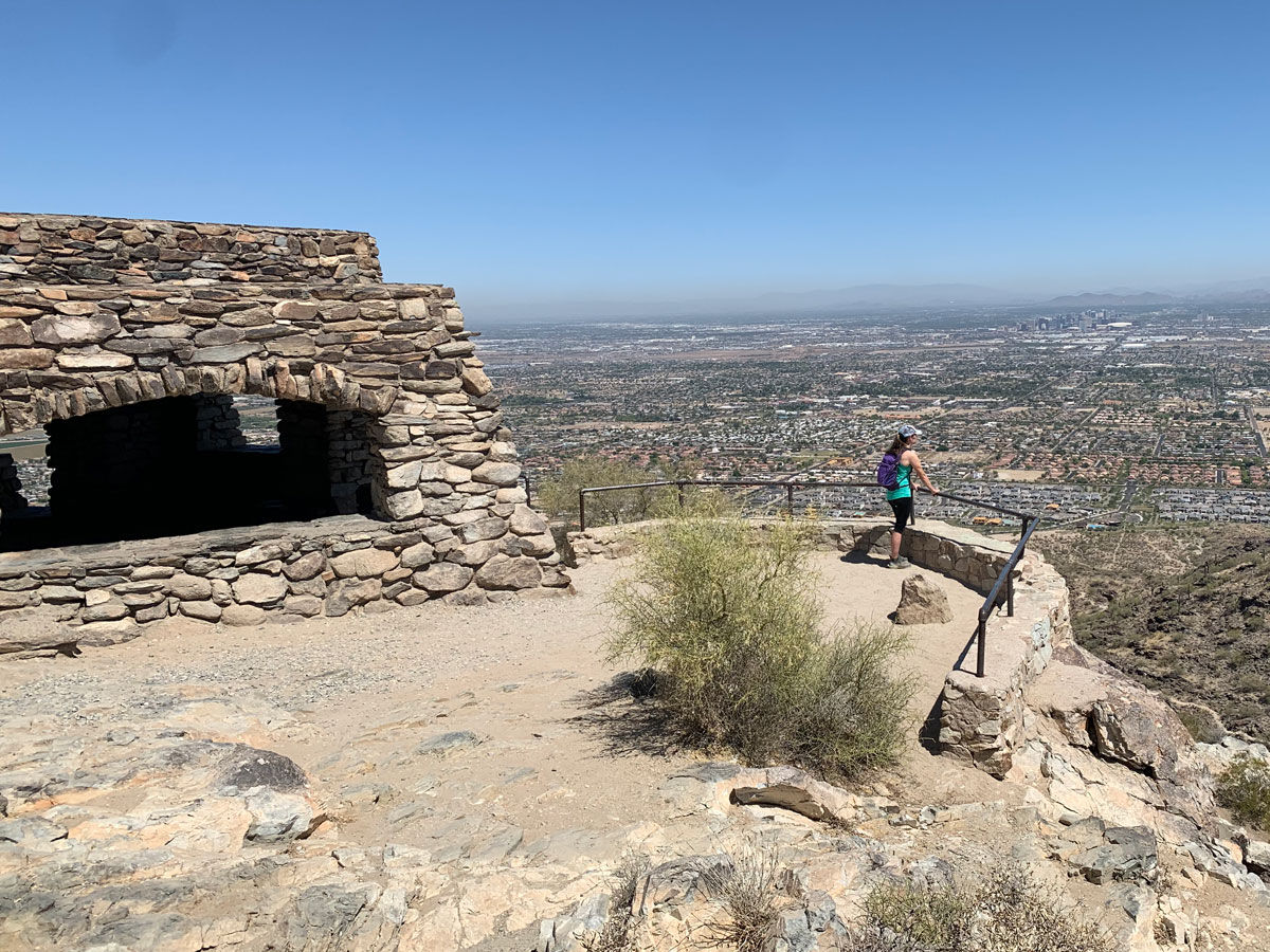Dobbins Lookout at South Mountain in Phoenix