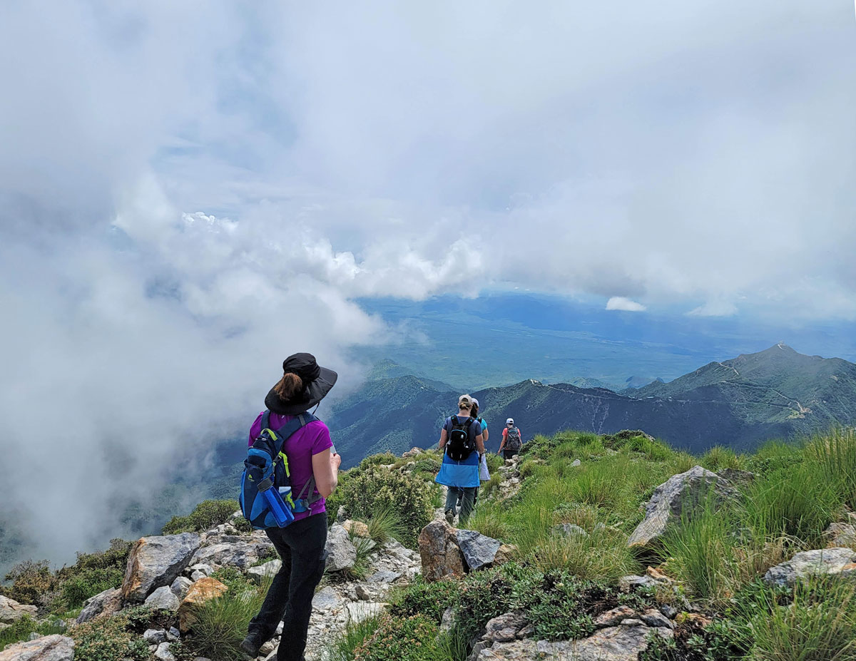 Summit of Mount Wrightson in the Santa Rita Mountains of Coronado National Forest