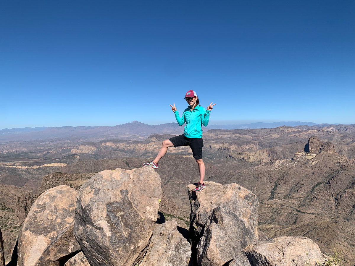 Superstition Peak 5057 in Superstition Mountains Tonto National Forest