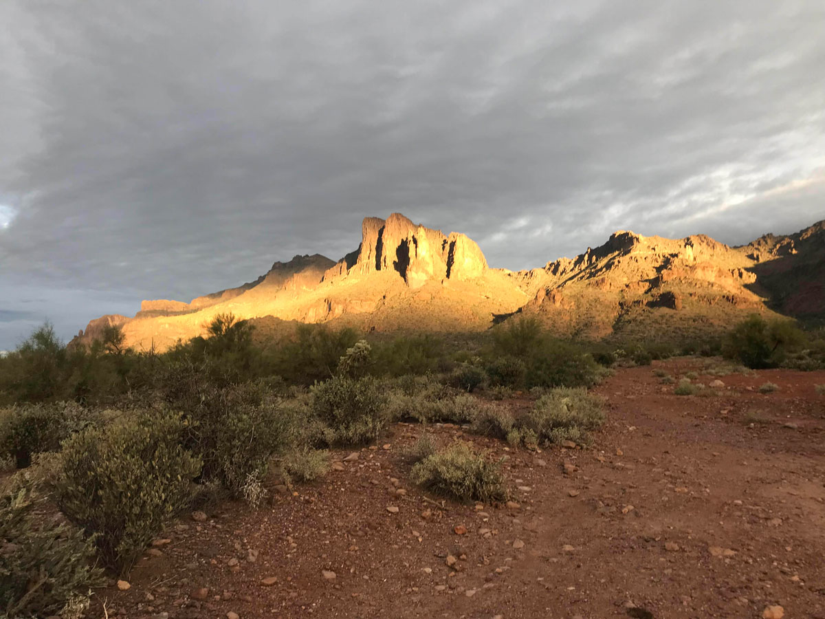 Superstition Ridgeline in Tonto National Forest