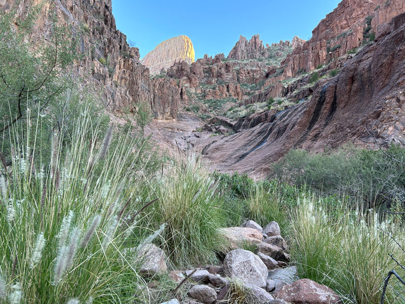 Siphon Draw Basin with Flatiron in the background