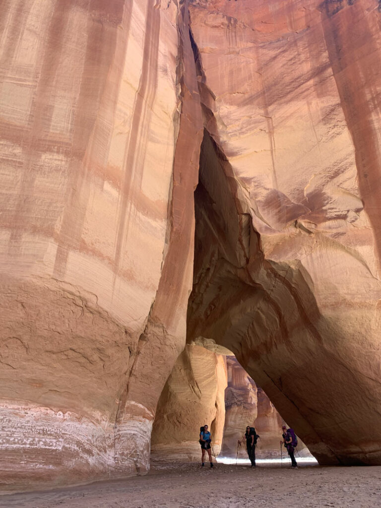 Slide Rock Arch in Paria Canyon