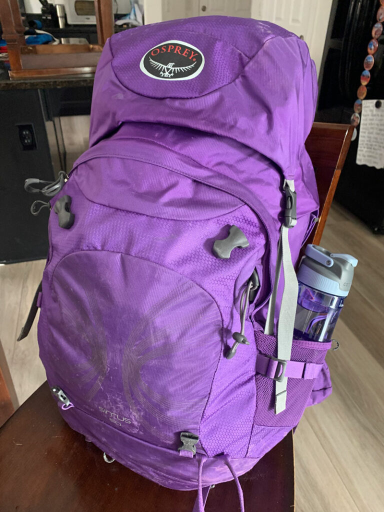 Backpacking pack