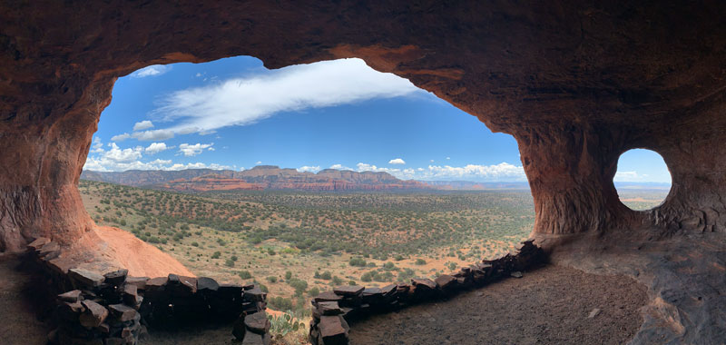 Robbers Roost, Shaman Cave, Hide Out Cave, Sedona