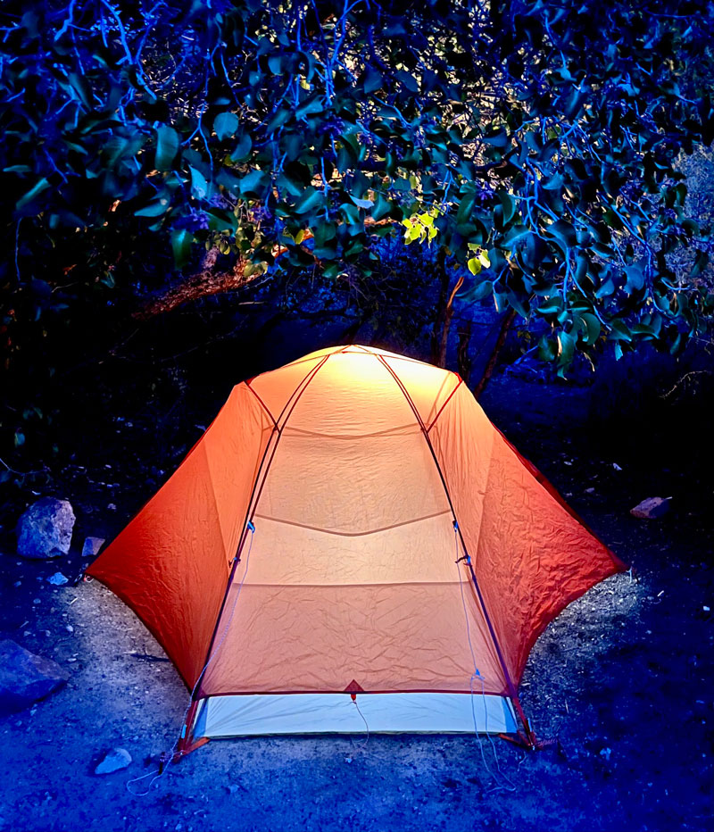 Backpacking tent