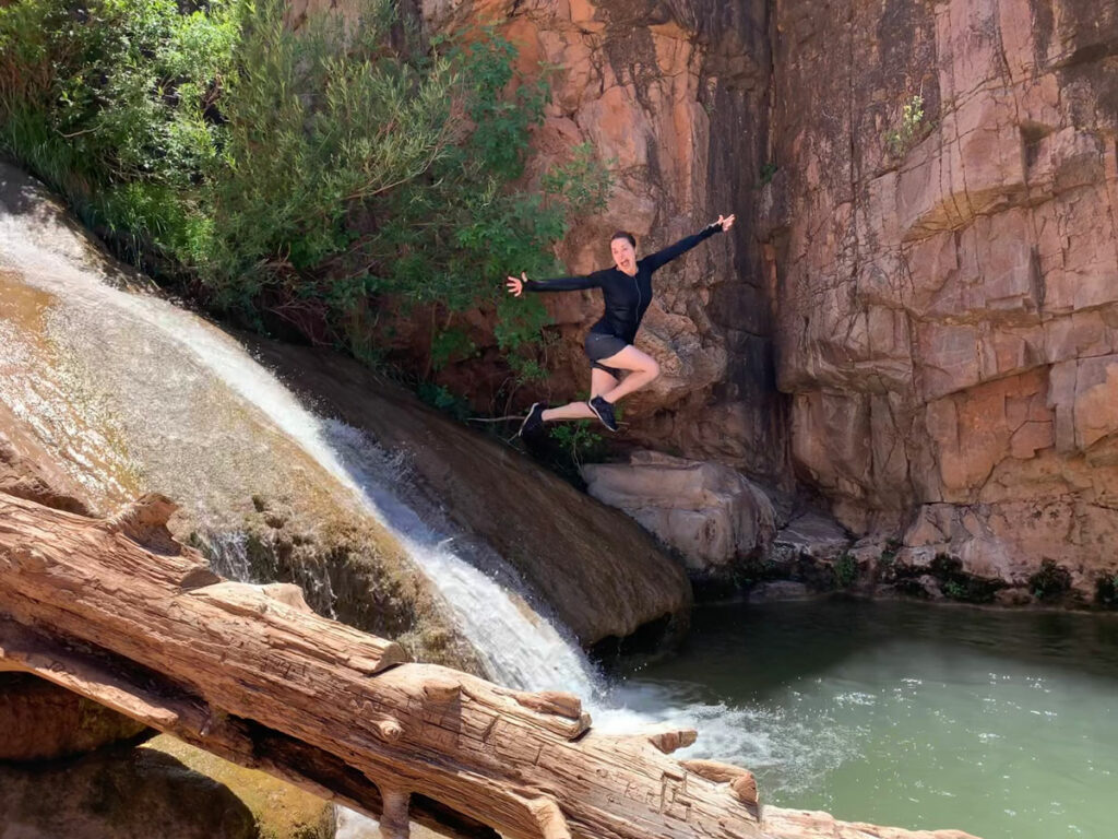 Waterwheel Falls in Payson Arizona