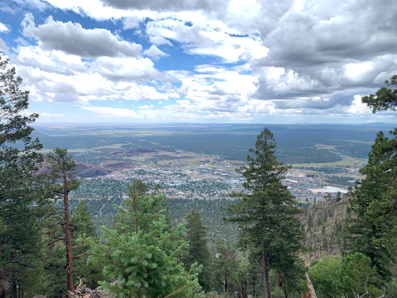 View from Elden Lookout Trail