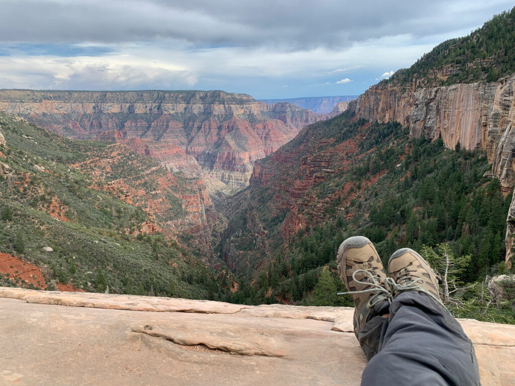 Coconino Overlook north rim Grand Canyon