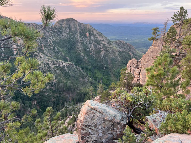 View from the Mogollon Rim