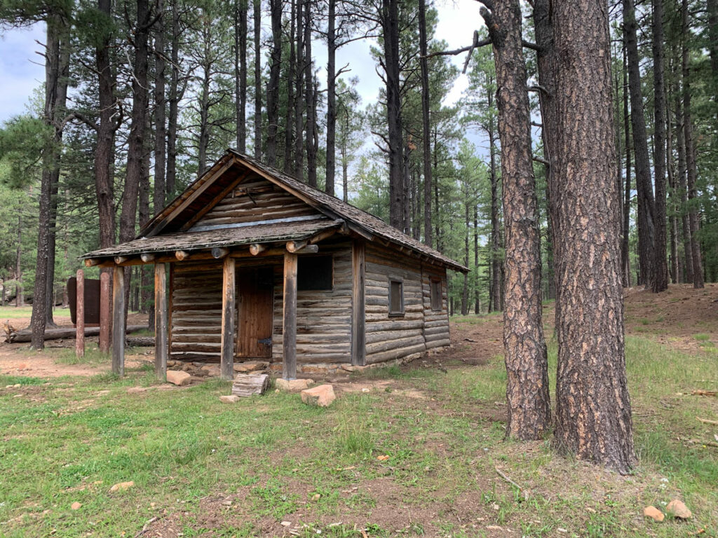 General Springs Cabin on Cabin Loop Trail Mogollon Rim Arizona