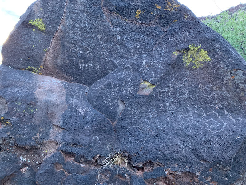 Petroglyphs on Bell Trail