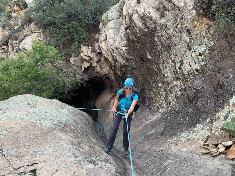 Rappel 1 Leave It to Beaver Canyon