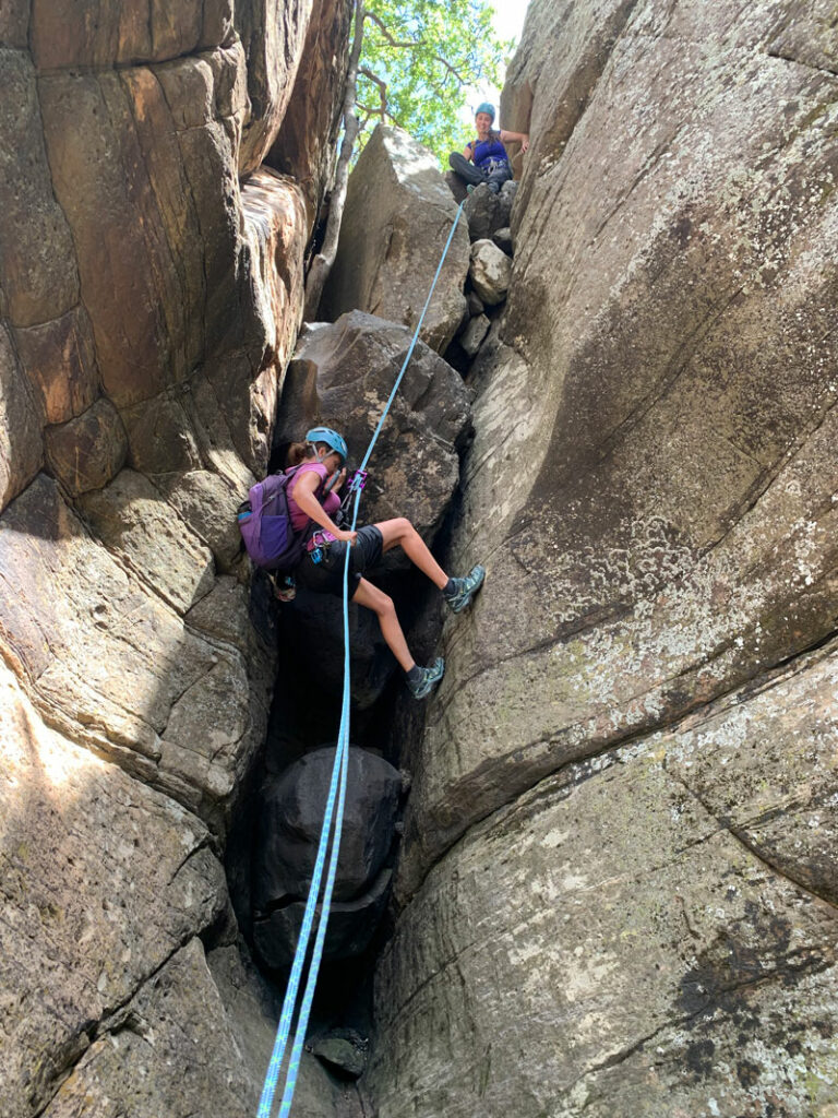 Rappel 3 Leave It to Beaver Canyon