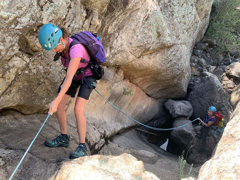 Rappel 4 Leave It to Beaver Canyon