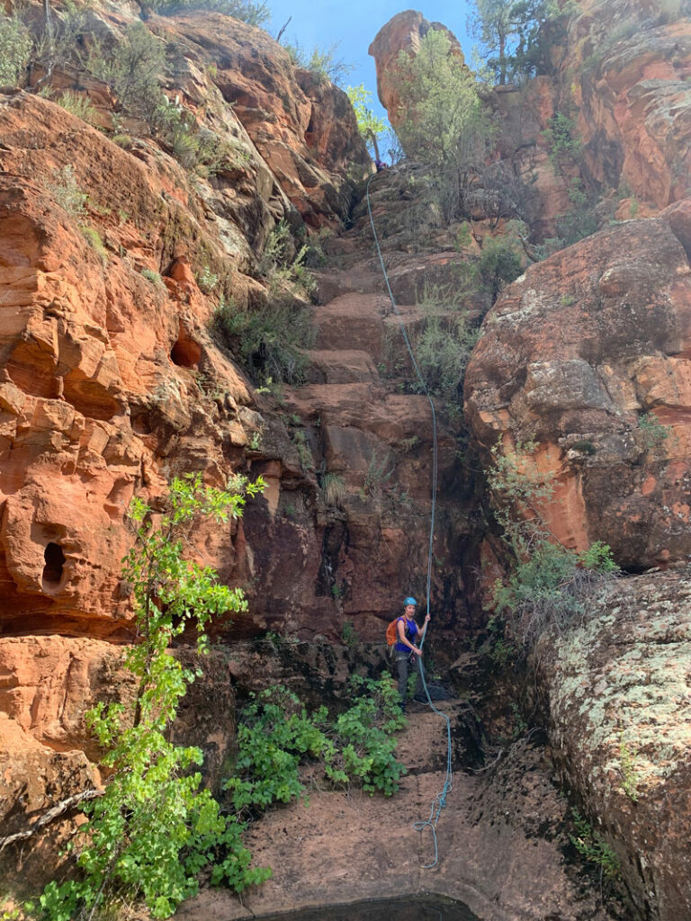 Rappel 6 Leave It to Beaver Canyon