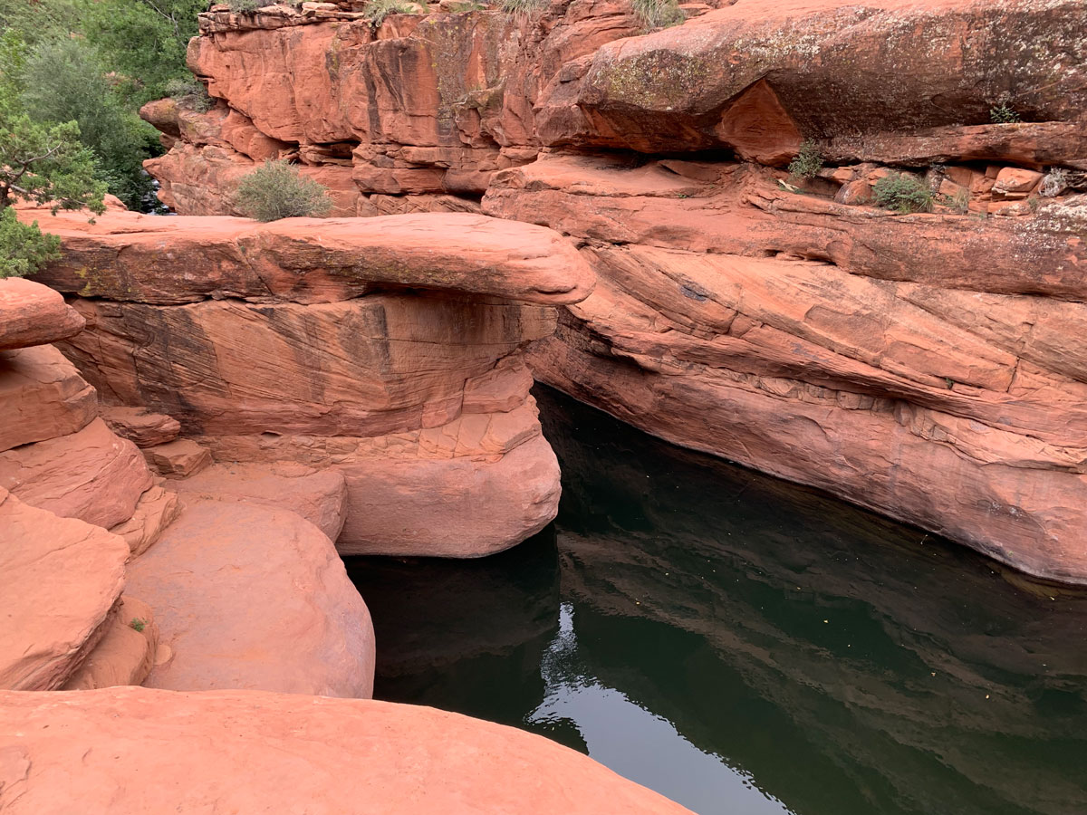 The Crack at Wet Beaver Wilderness