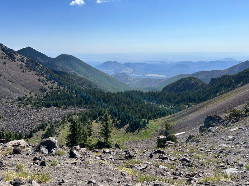 View of Inner Basin from Humphreys Peak Trail