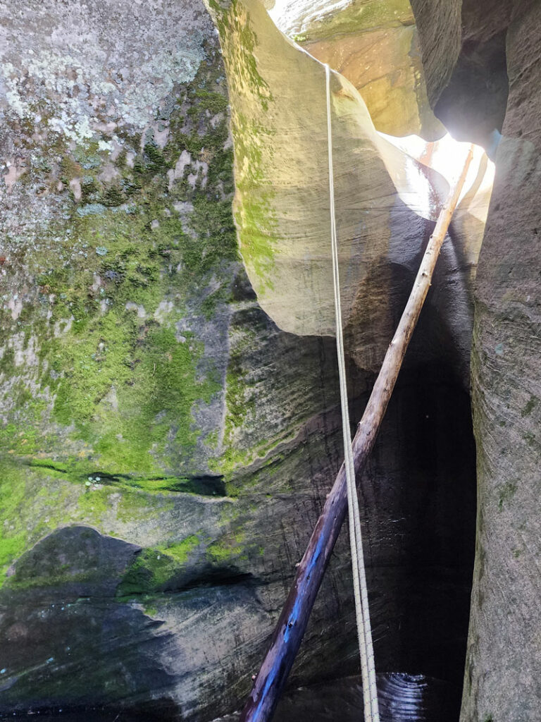 Rappel 4 at Sundance Canyon