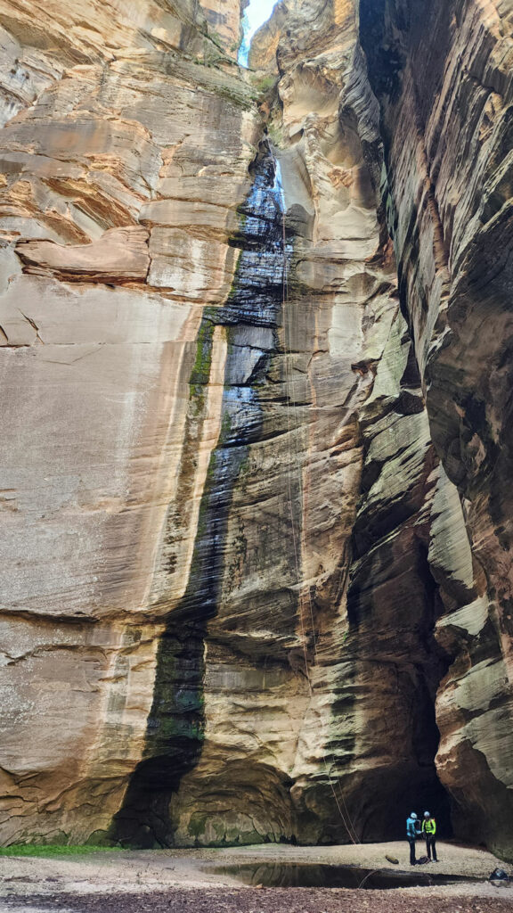 Rappel 5 at Sundance Canyon