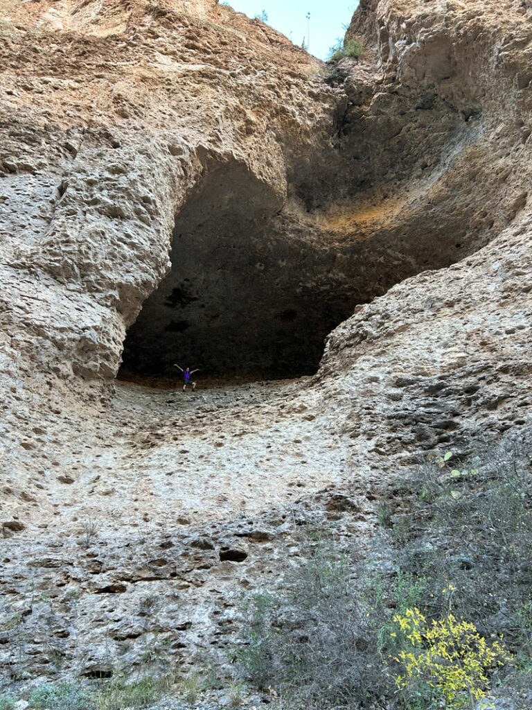 Cave in Aravaipa Canyon