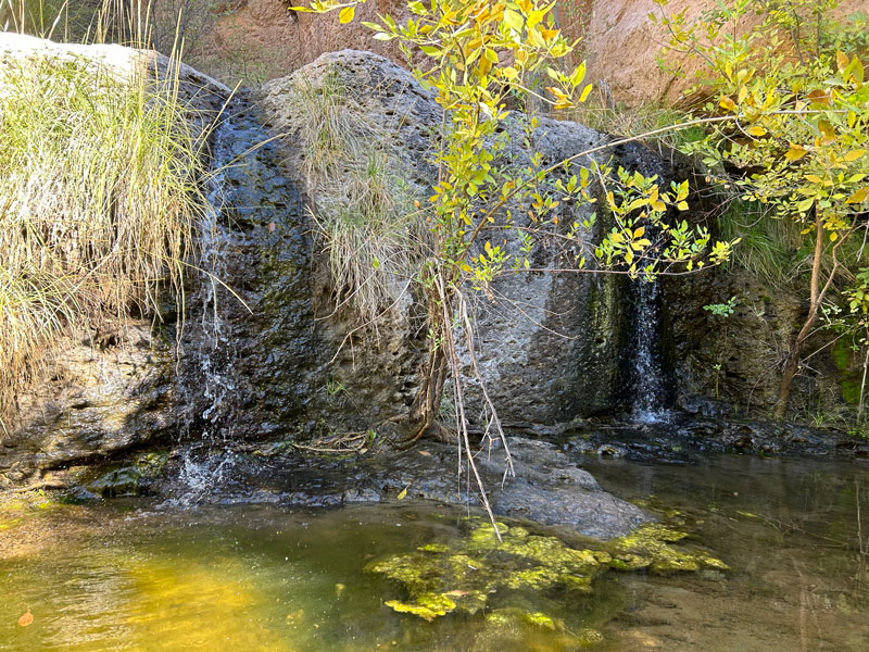 Waterfall in Booger Canyon Arizona
