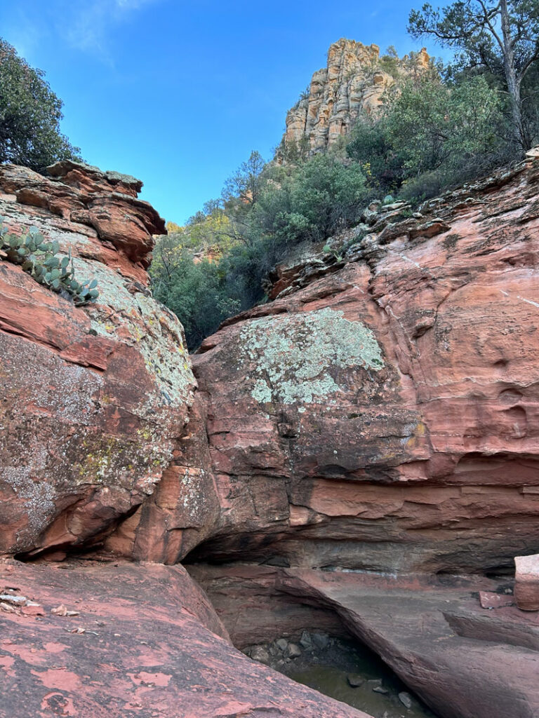 Rappel 5 in Hot Loop Canyon