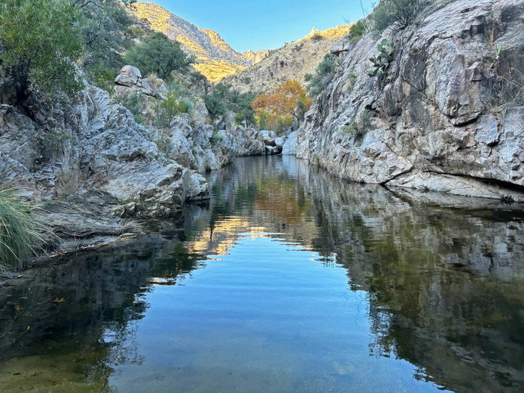 Backpack Hutchs Pool and Seven Falls - WildPathsAZ