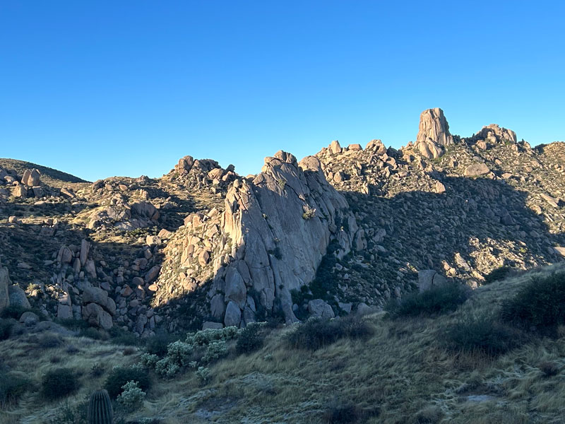 Tom's Thumb in the McDowell Mountains