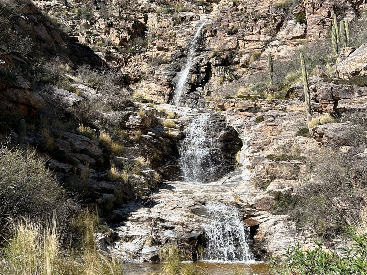 Sabino Canyon Waterfall