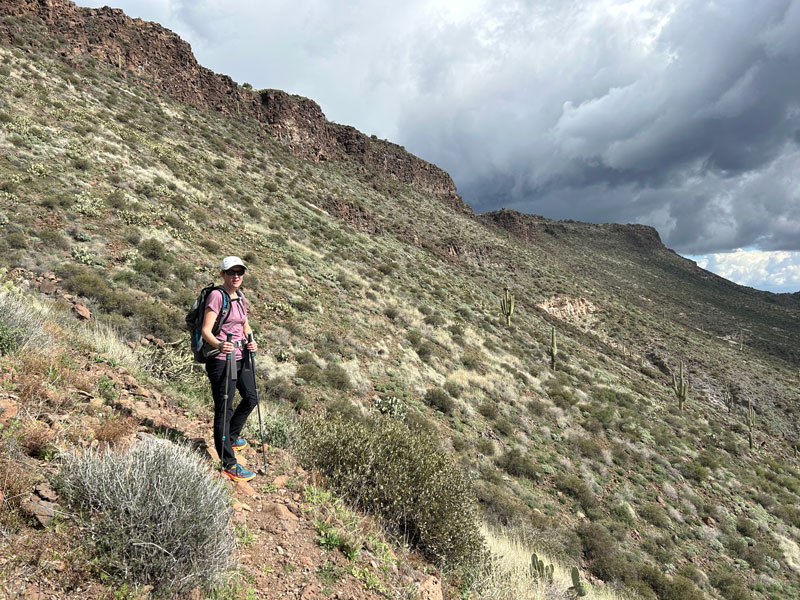 Along the Skull Mesa Trail