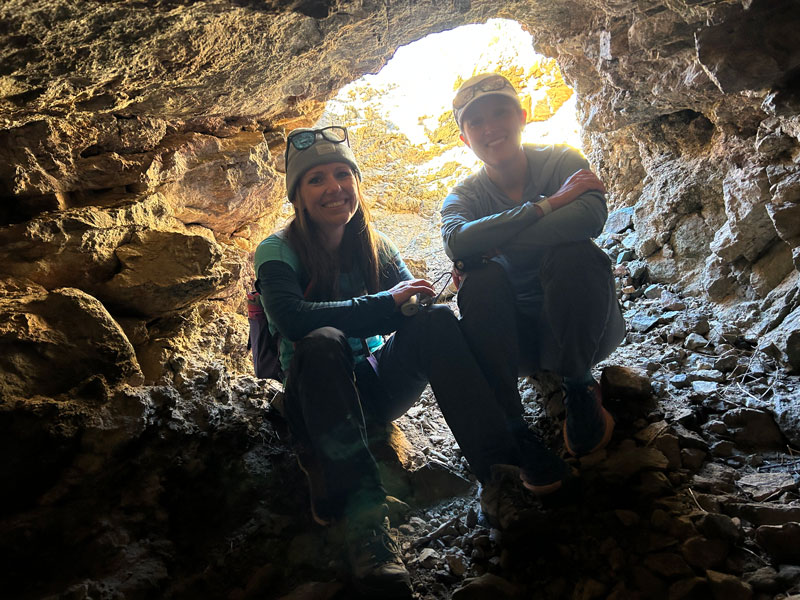 Abandoned mine along National Trail on South Mountain