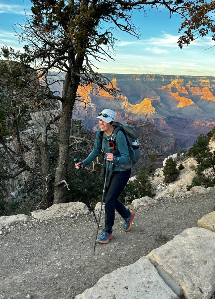 Near the top of Bright Angel Trail