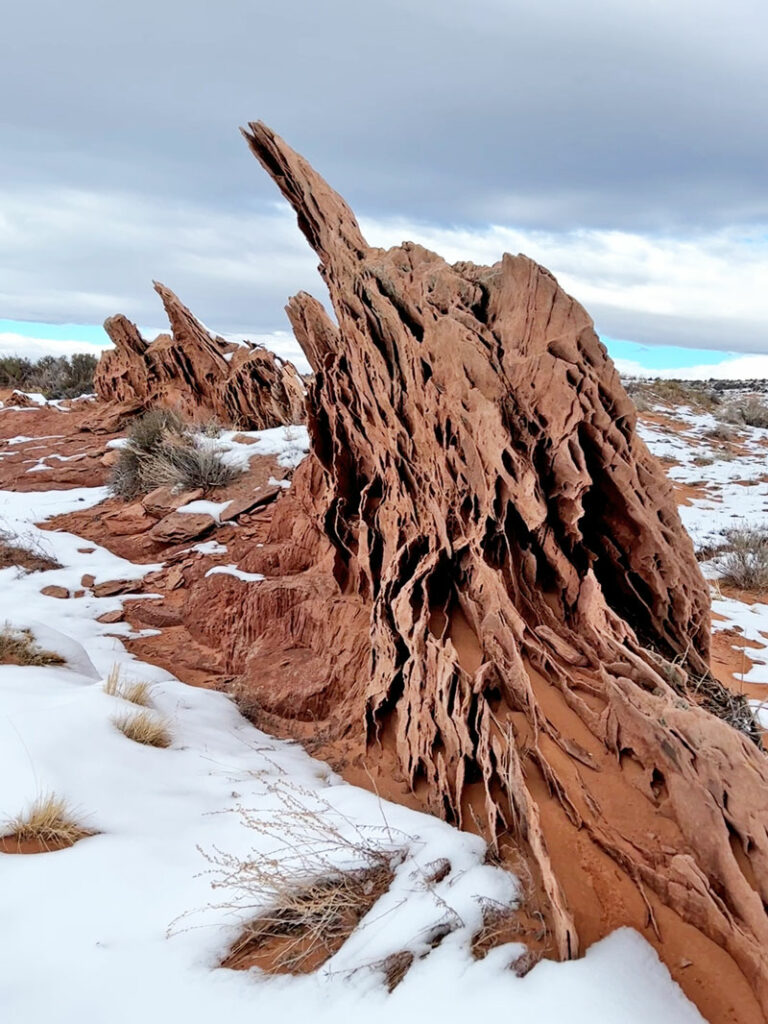 A rock formation at Ed Maier's Secret