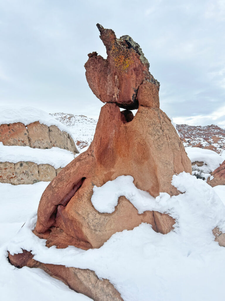 A rock formation at Ed Maier's Secret