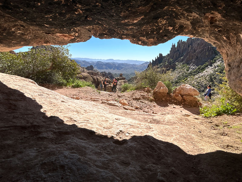 Cave along Peralta Trail