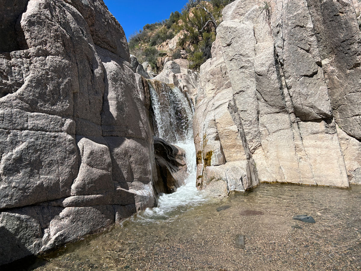 Blue Wash Waterfall