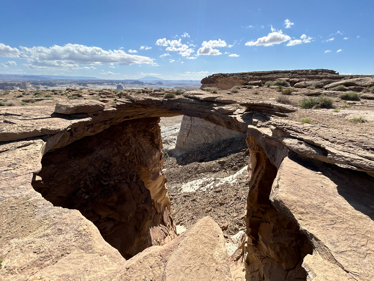 Skylight Arch near Page Arizona
