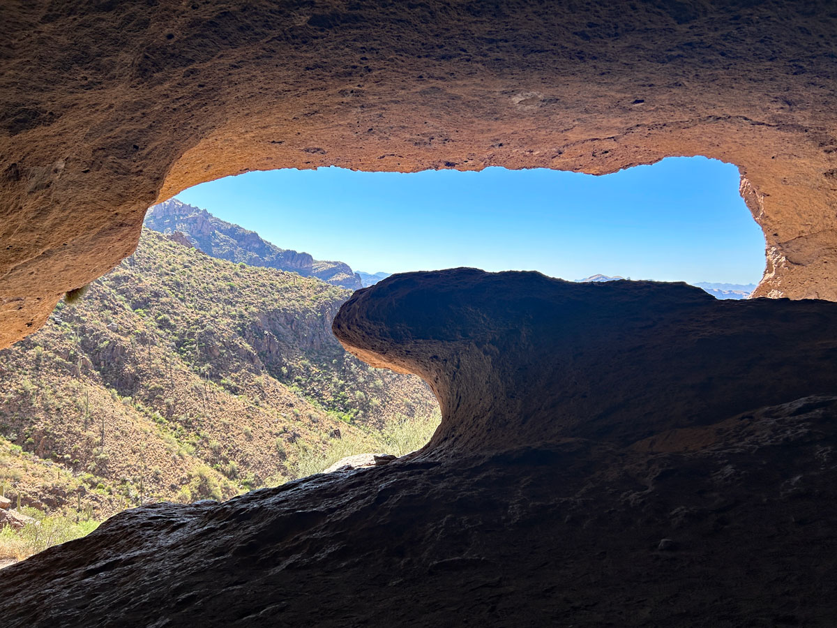 Wave Cave Superstition Mountains Arizona