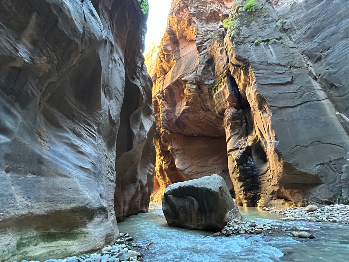 Virgin River Narrows at Zion National Park