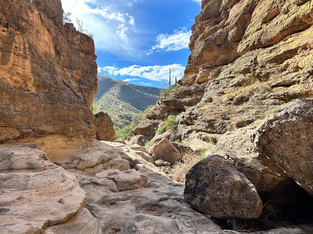 Apache Trail Canyon near Tortilla Flat, Arizona