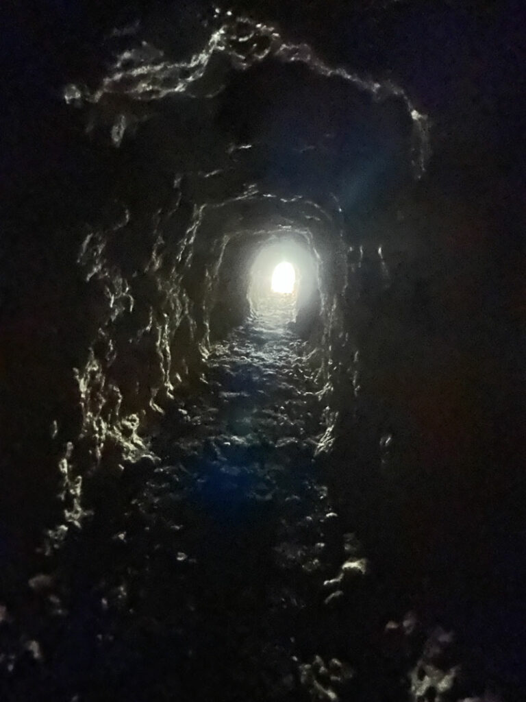 View from inside Burro Mine in Arizona